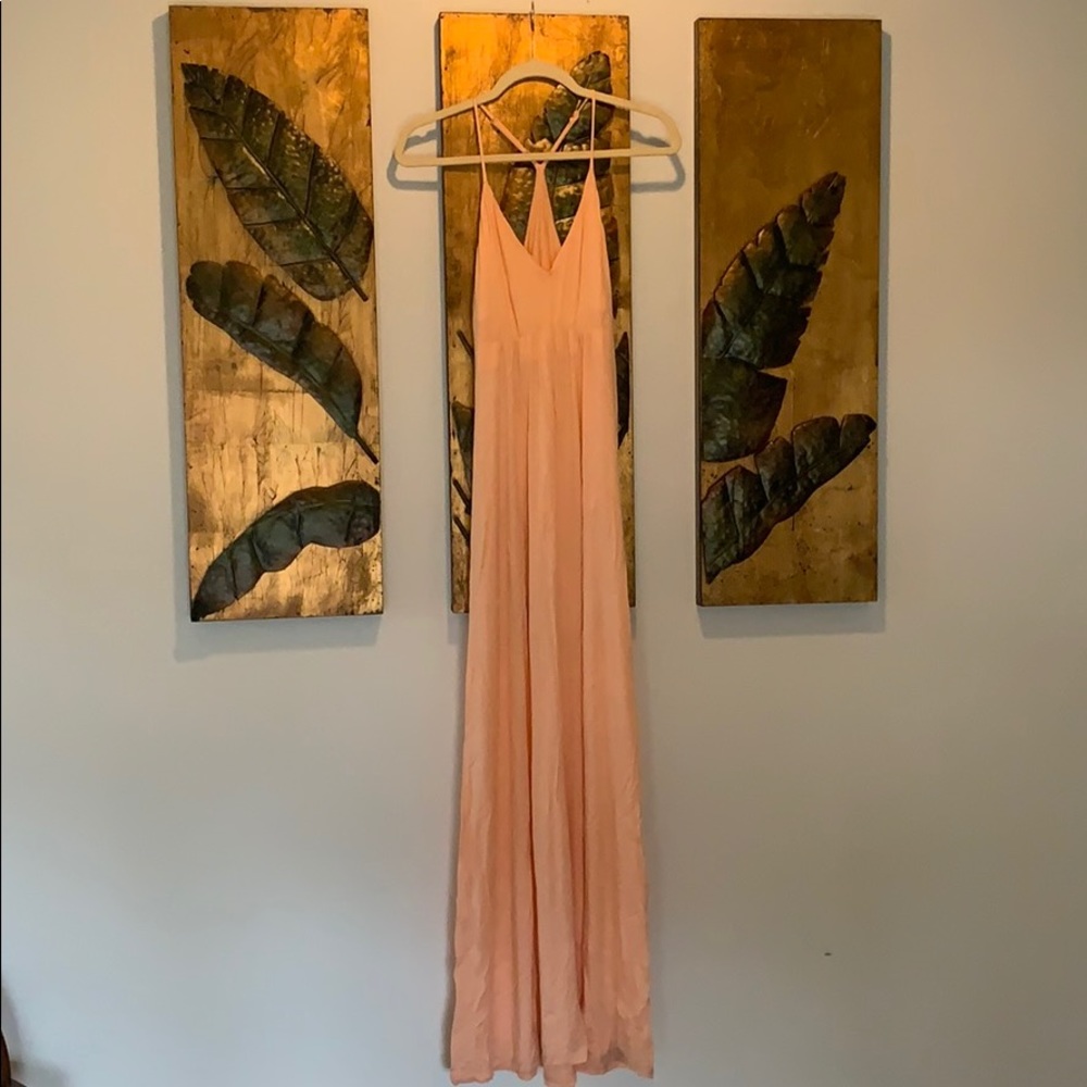 Light Pink Maxi Dress